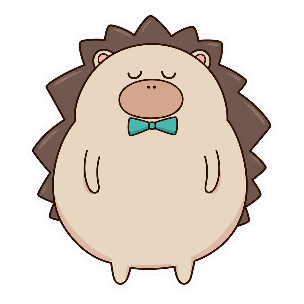 GAKI's temporary hedgehog avatar
